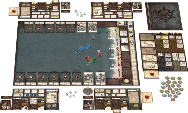 SeaFall - Legacy Boardgame