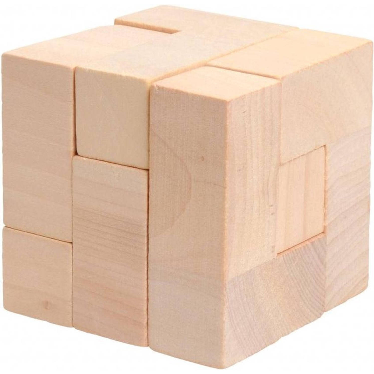 Lifetime Games Denkpuzzel Mind Game 7 X 7 X 7 Cm Hout Blank