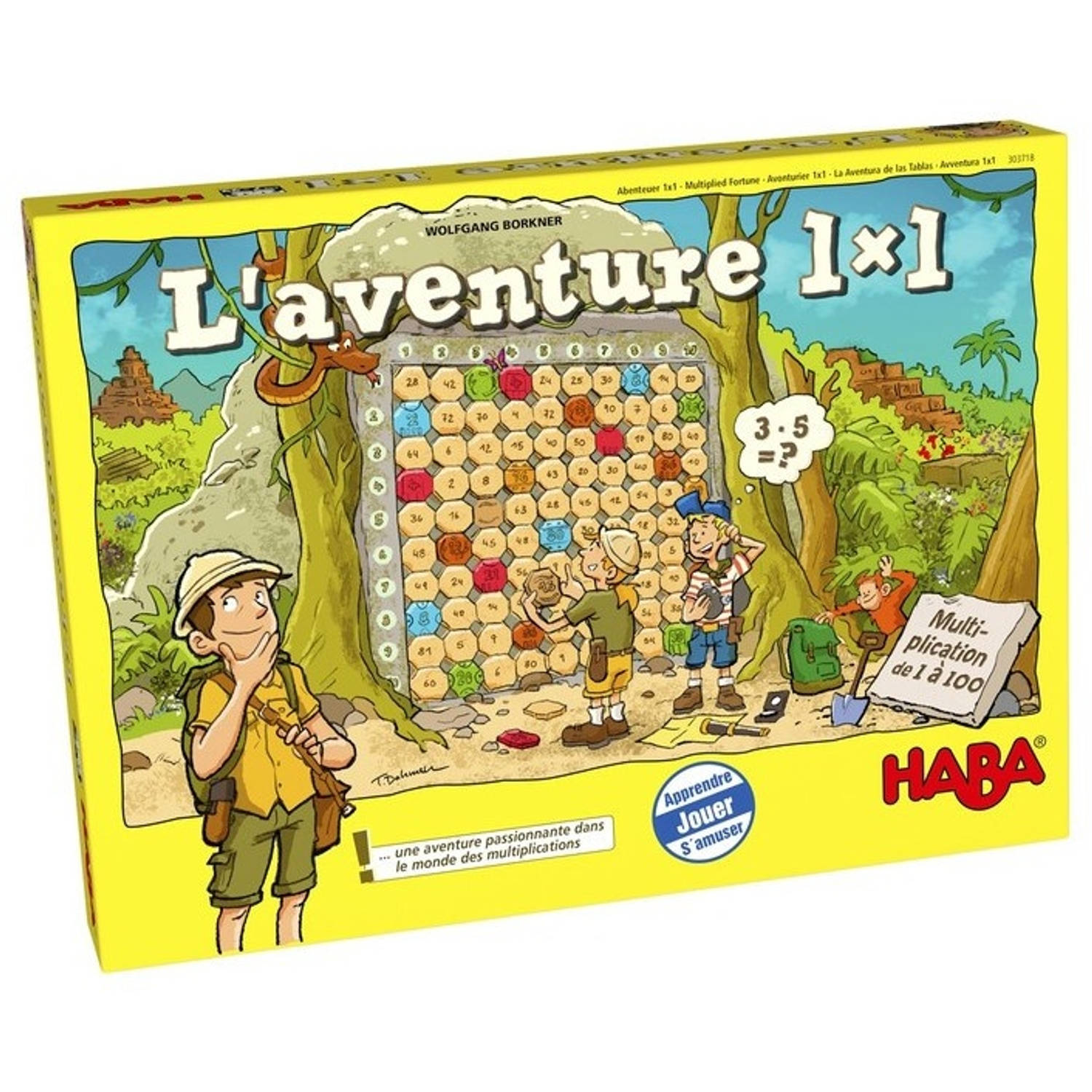 Haba Leerspel L'aventure 1 X 1 (Fr)