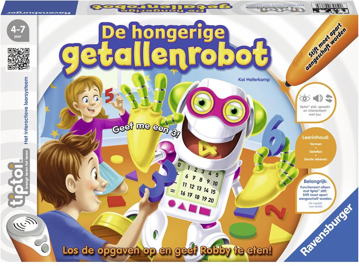 Tiptoi - De Hongerige Getallenrobot