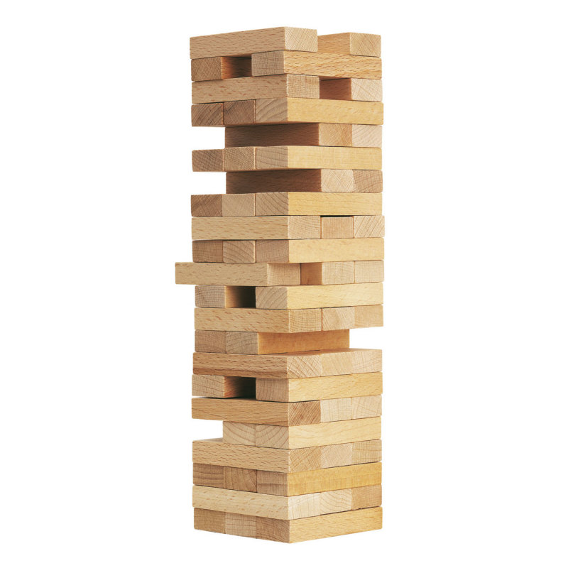 Houten Stapeltoren, 54dlg.