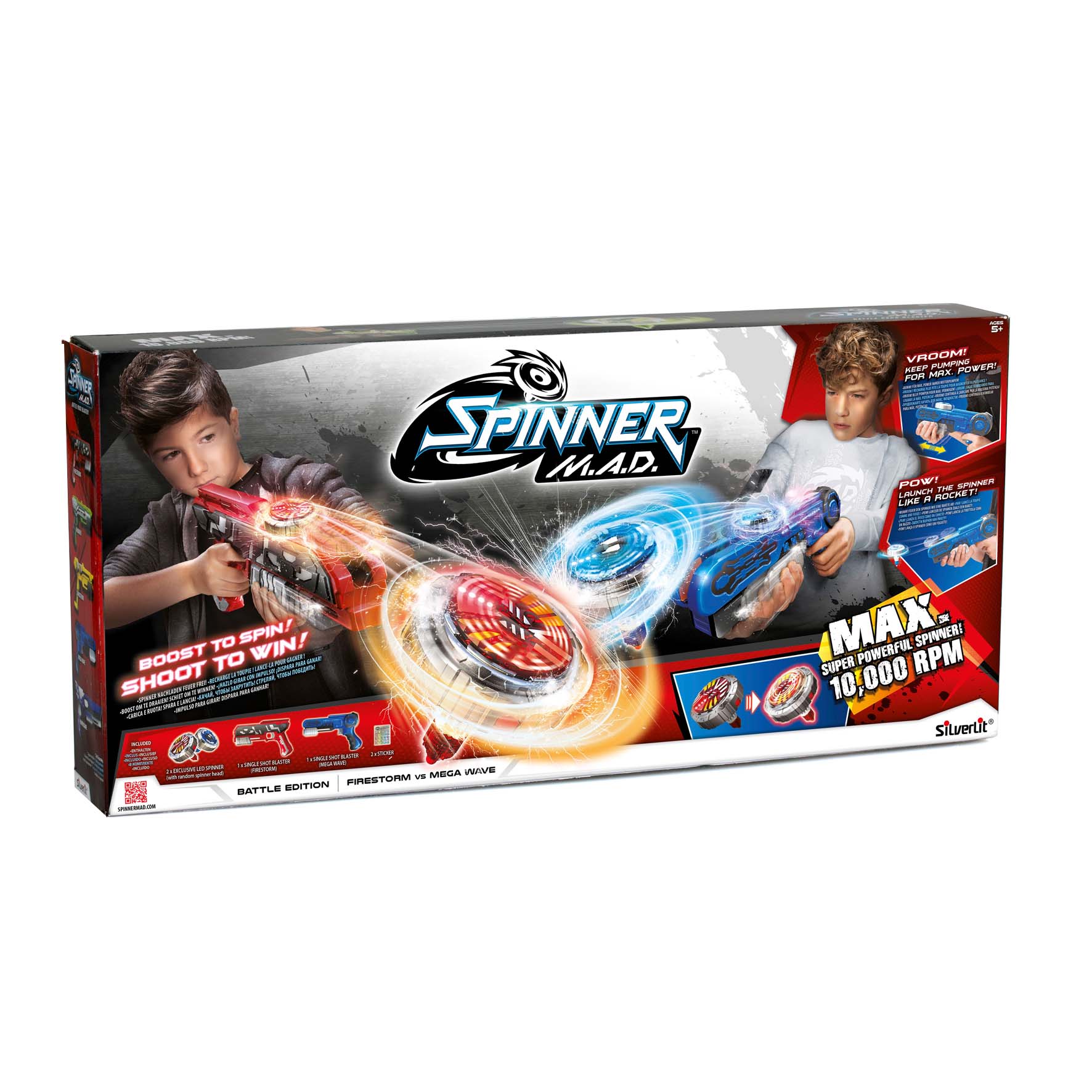 Spinner M.A.D. Battle Pack