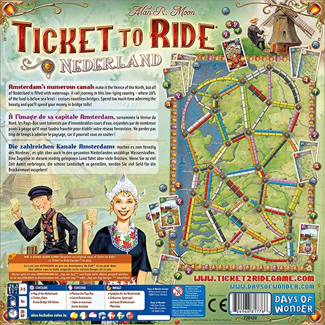 Ticket To Ride - Nederland Uitbreiding