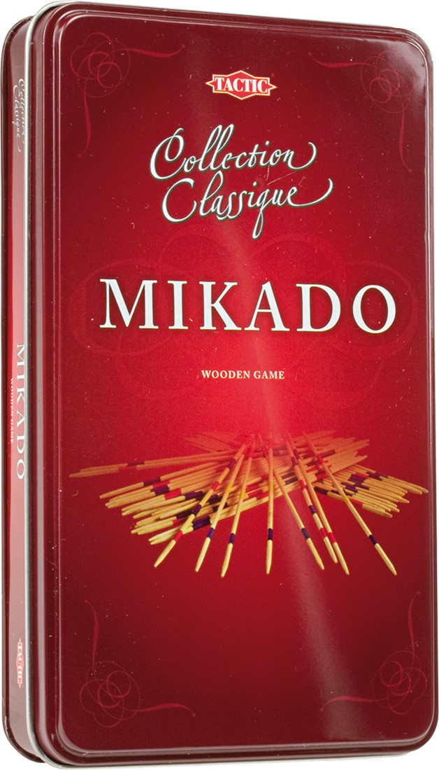 Mikado in tin box