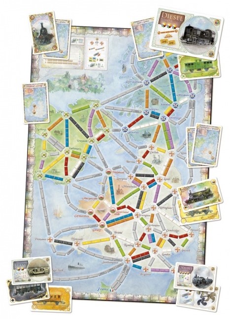 Ticket To Ride - United Kingdom Uitbreiding