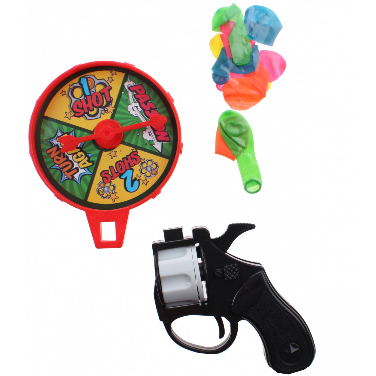 Toi-toys Lucky Roulette 12-delig Zwart