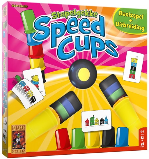 Stapelgekke Speed Cups - 6 Spelers