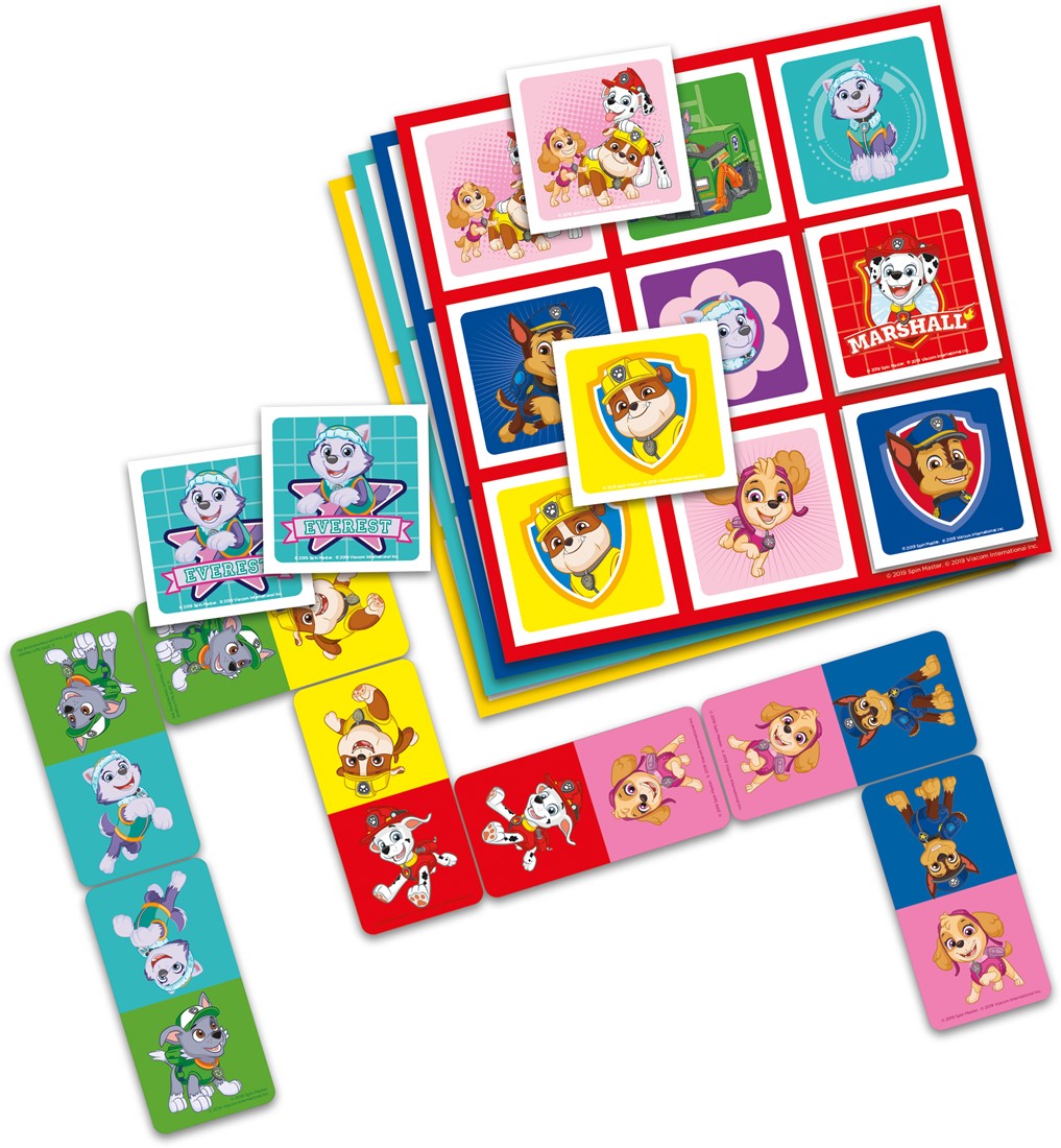 Paw Patrol: Lotto Domino Memo