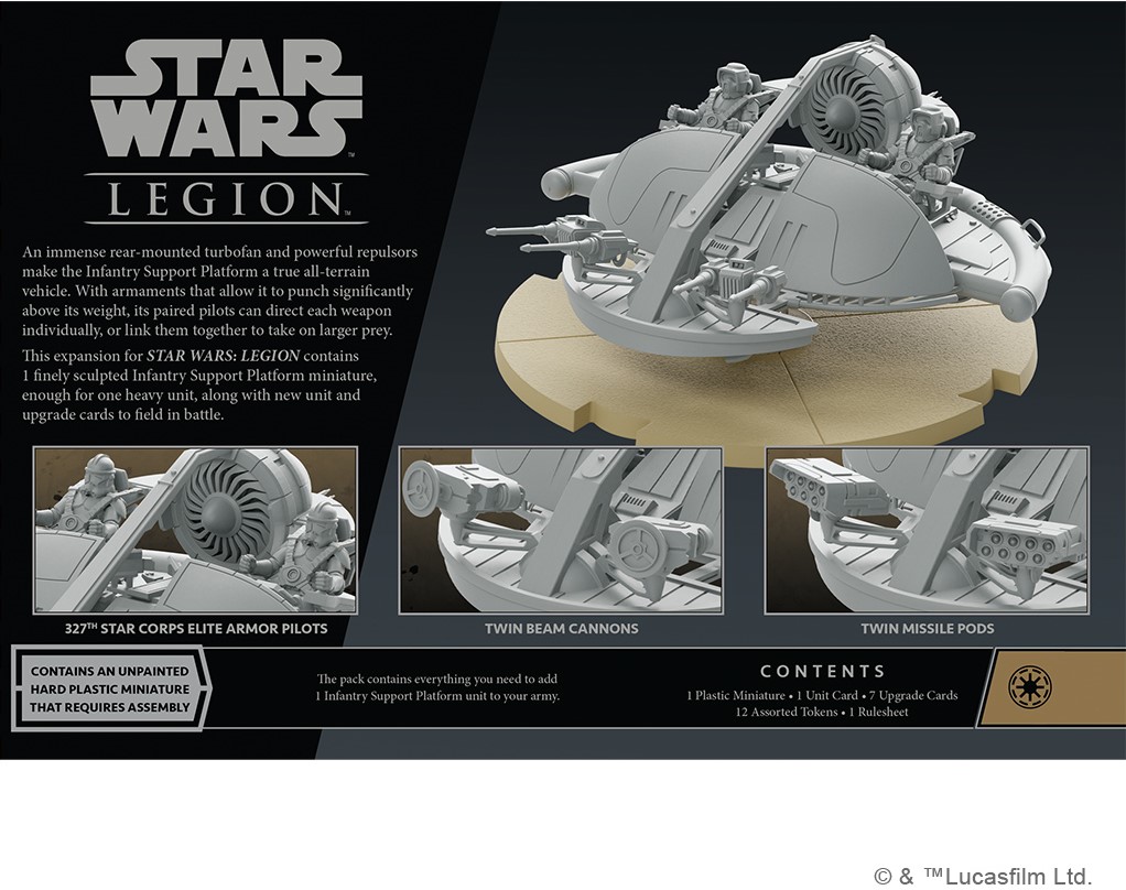 Star Wars: Legion - Infantry Support Platform Unit Expansion