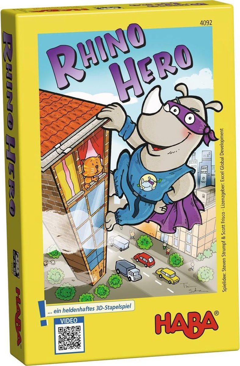 Haba Behendigheidsspel Rhino Hero (Du)