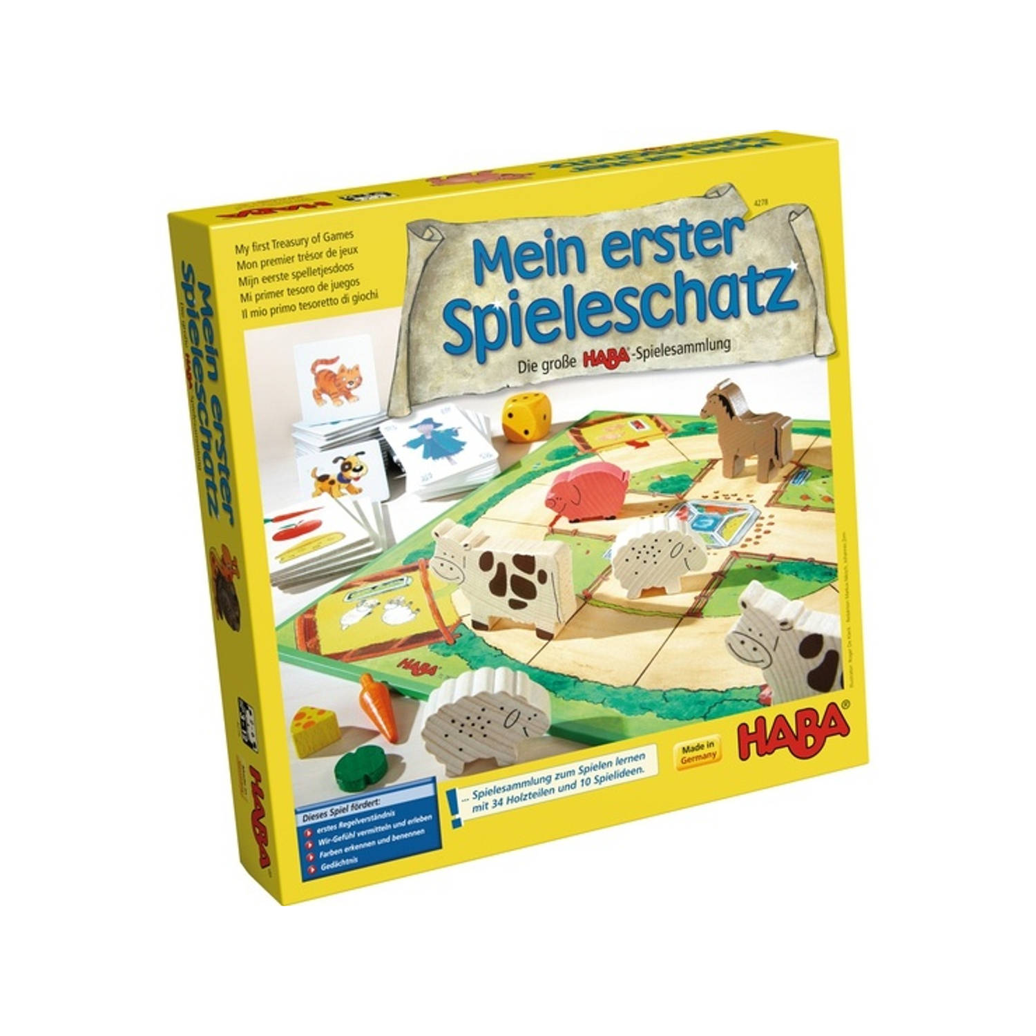 Haba Spelbox Mein Erster Spieleschatz (Du) 10-in-1