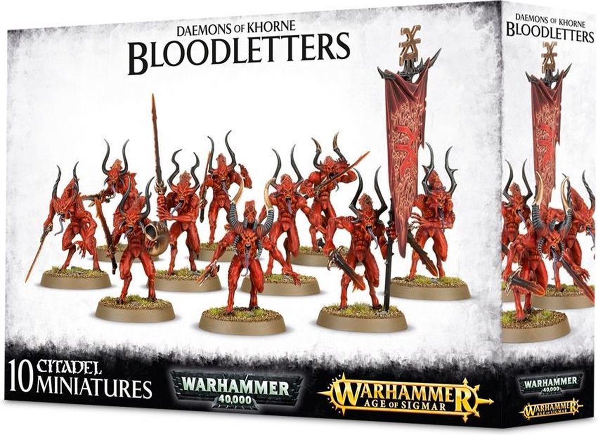 Warhammer: Age of Sigmar - Daemons Of Khorne Bloodletters