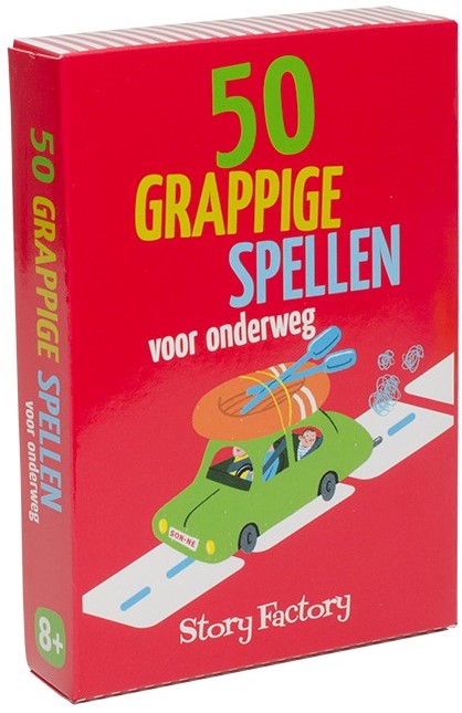 50 grappige spellen voor onderweg