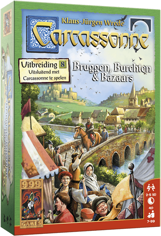 Carcassonne - Bruggen, Burchten en Bazaars